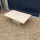 Table basse en travertin