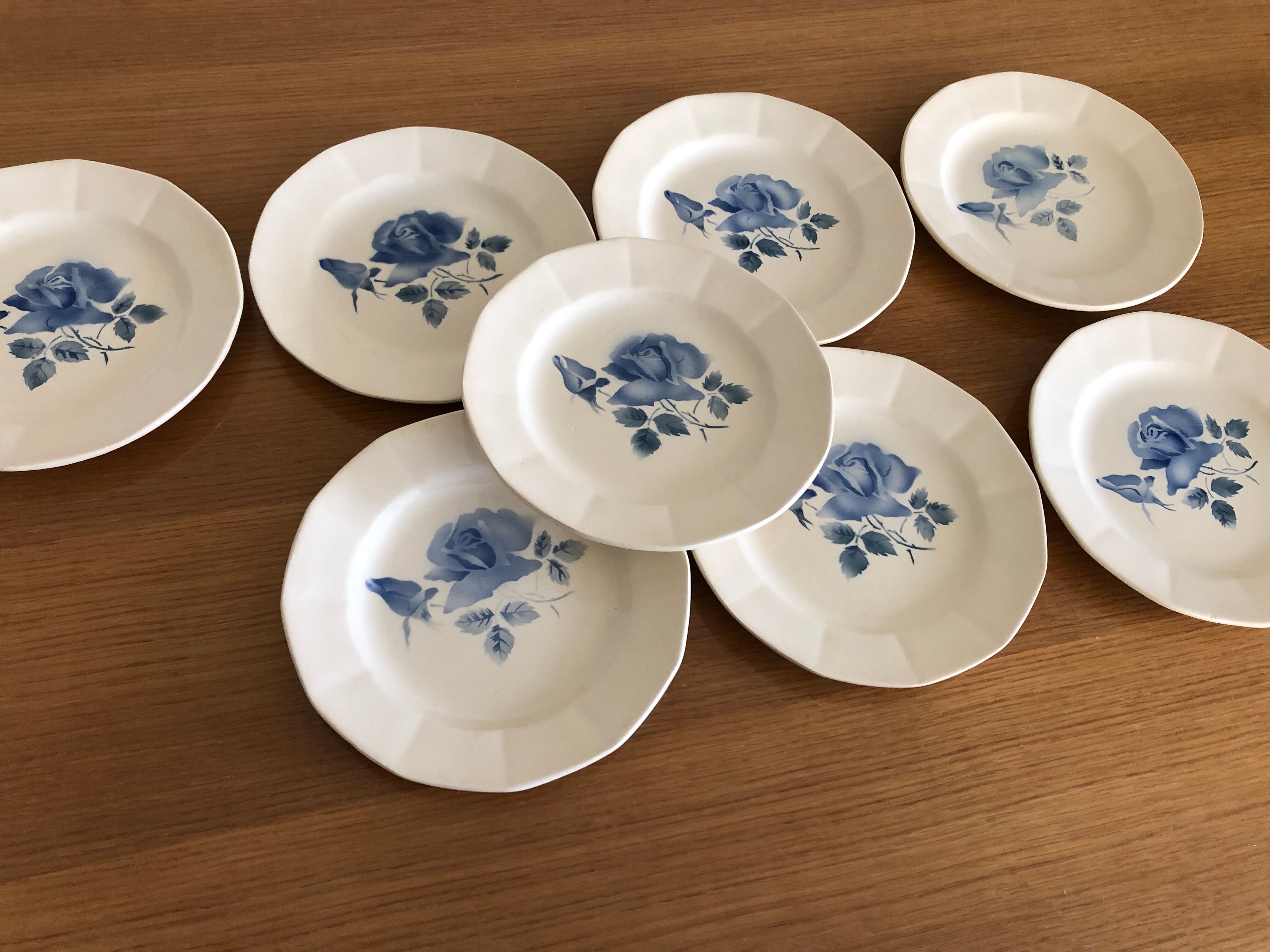 Service 8 plates dessert Digoin