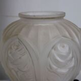 Vase en verre opaque
