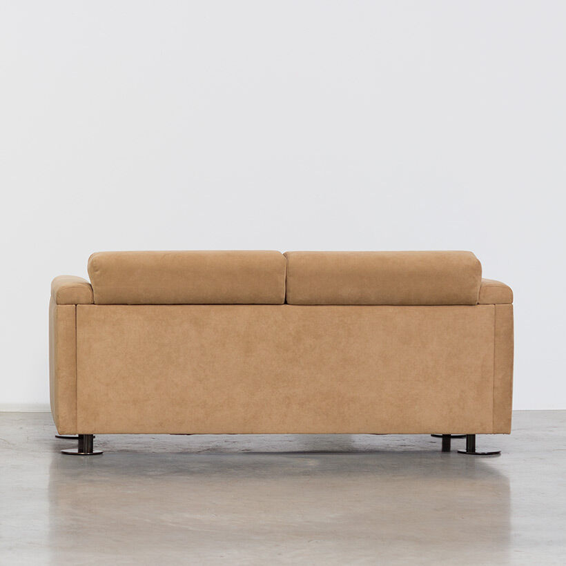 Pair of glass Valeria and Alfredo Bonetti d120 for Tecno chairs