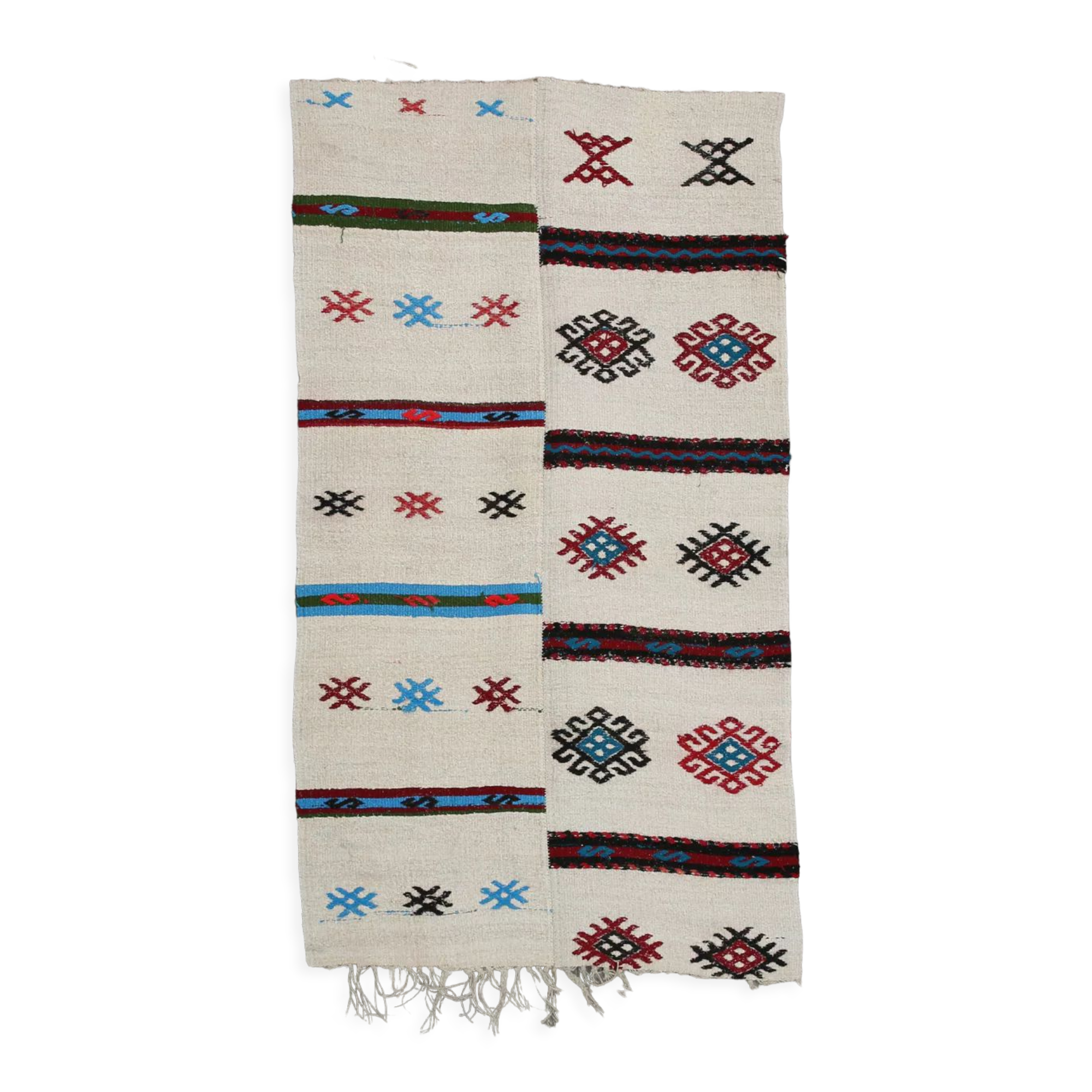 3x6 Neutral Texured Hemp Rug 106x194Cm