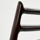 Model 78 chair, by Niels O. Møller for J.L. Møllers Møbelfabrik, Set of 2