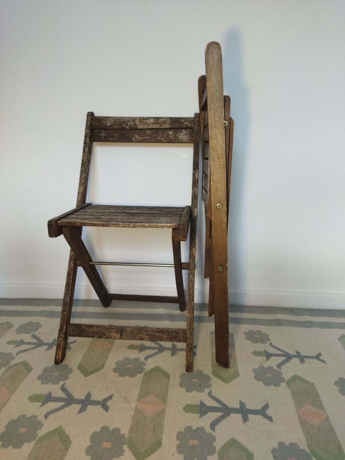 Vintage folding chairs