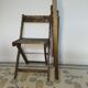 Chaises pliantes vintage