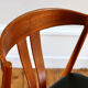 Series of 4 vintage Scandinavian teak chairs, 1960