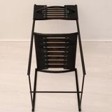 Paire de chaises en cuir naturel 'Spaghetti 101' par Giandomenico Belotti pour Alias, 1970's