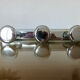Coat rack in chromed metal 1970