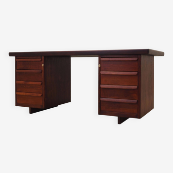 Bureau en acajou, design danois, années 1960, production : Danemark