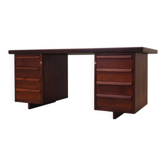 Bureau en acajou, design danois, années 1960, production : Danemark