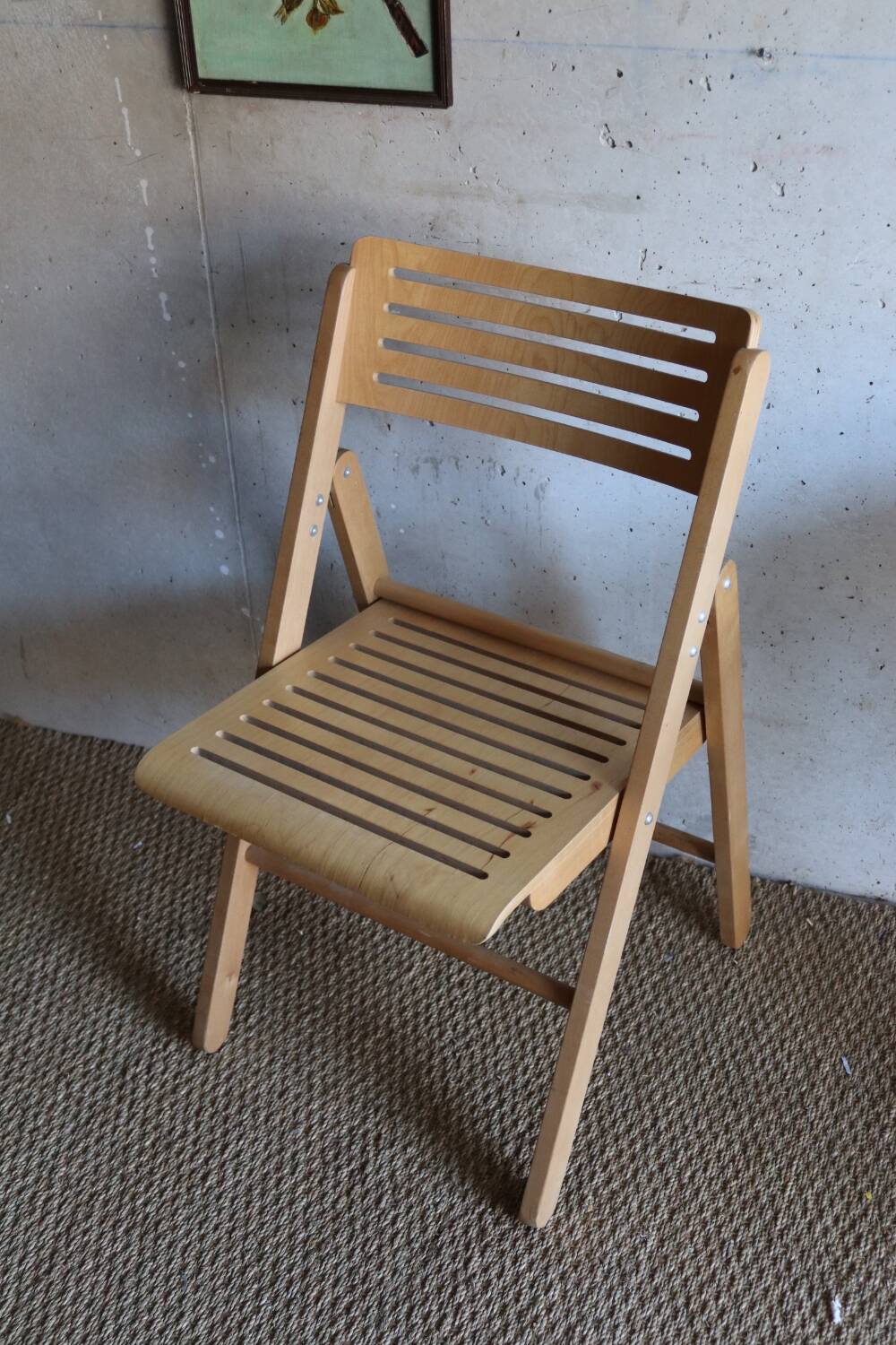 Scandinavian folding chair from the 60s/70s