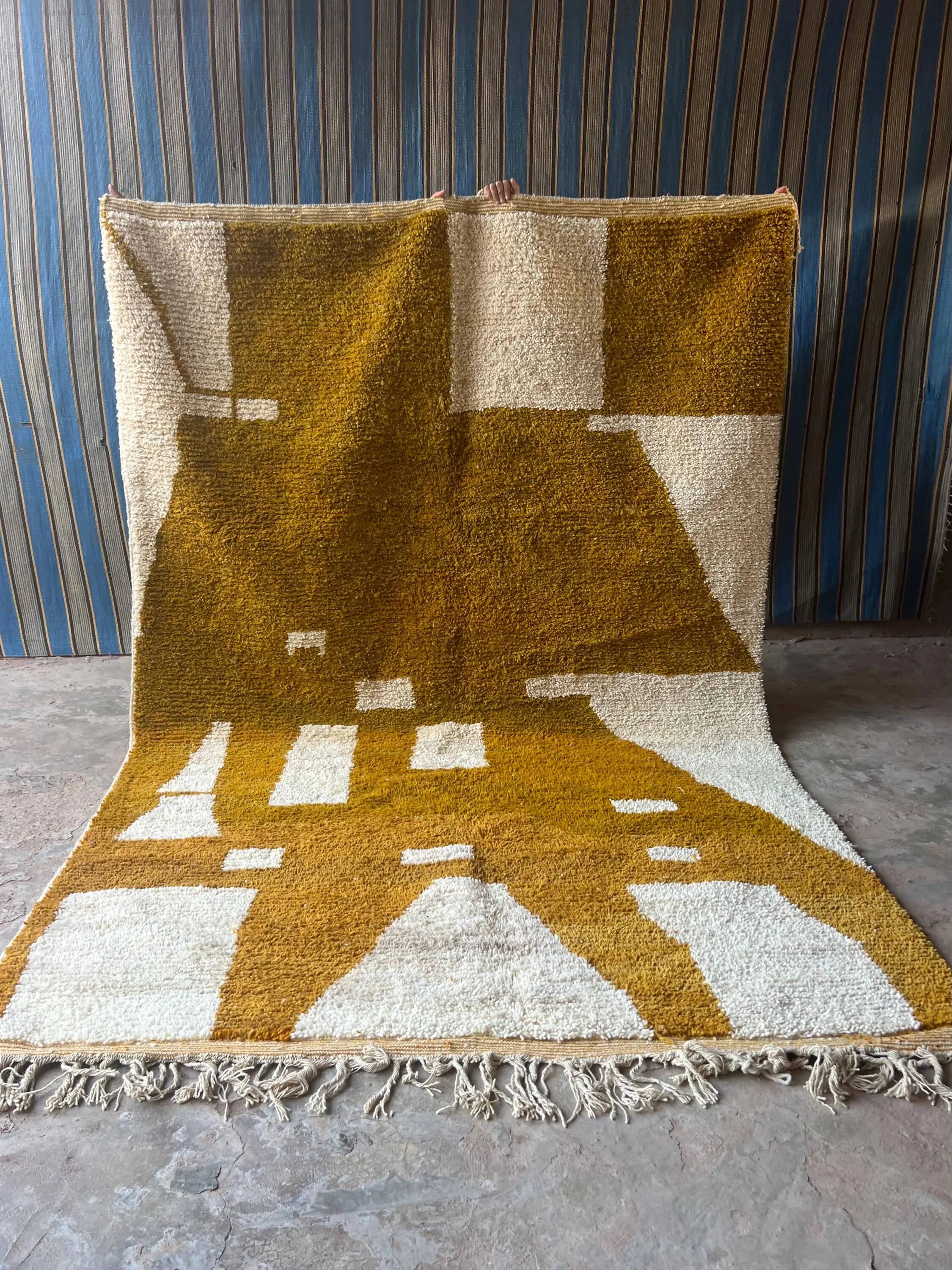 Berber carpet in natural wool 3x2 m