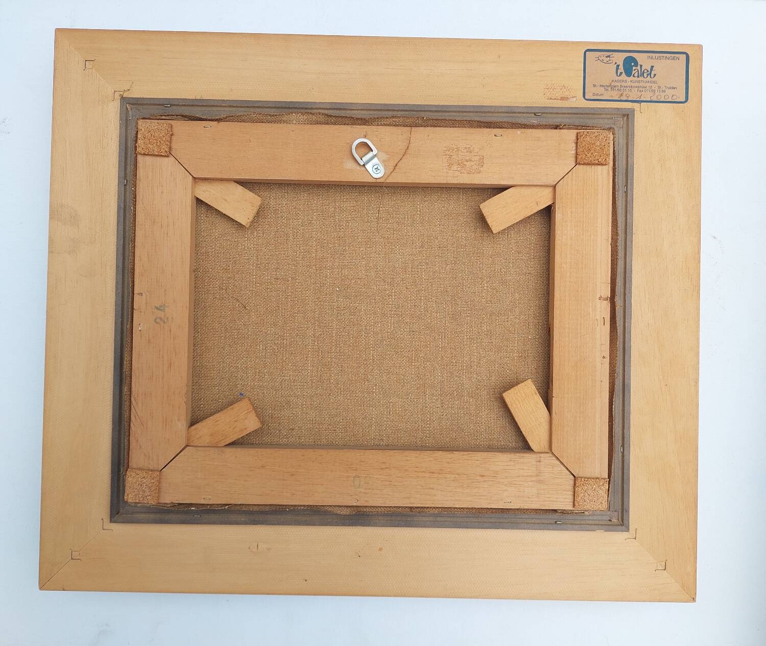 Tableau vue mer. Excellent état.