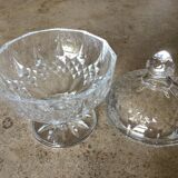 Cristal d'arques sugar bowl/candy box
