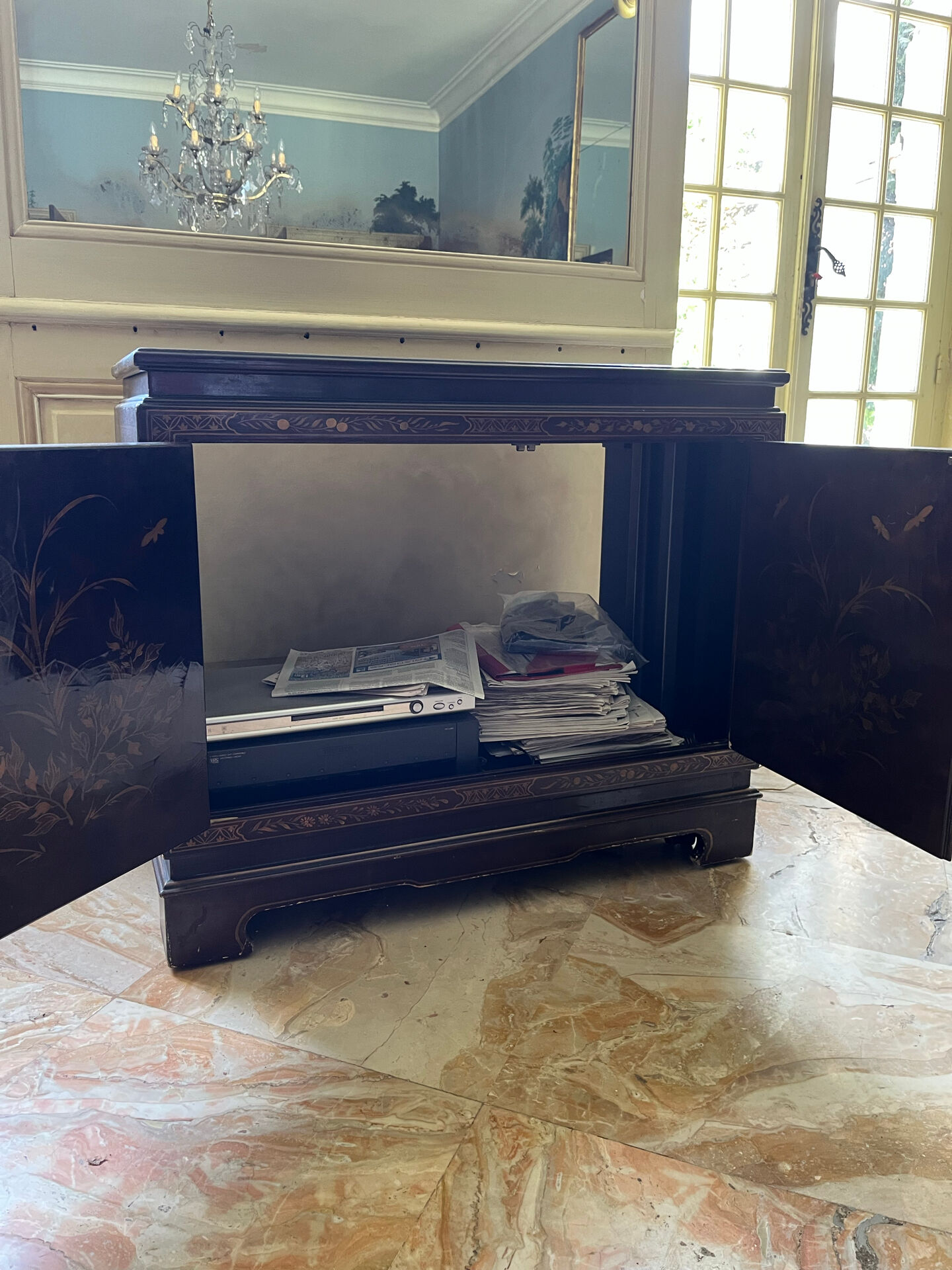 Buffet cabinet chinois, XXeme siècle