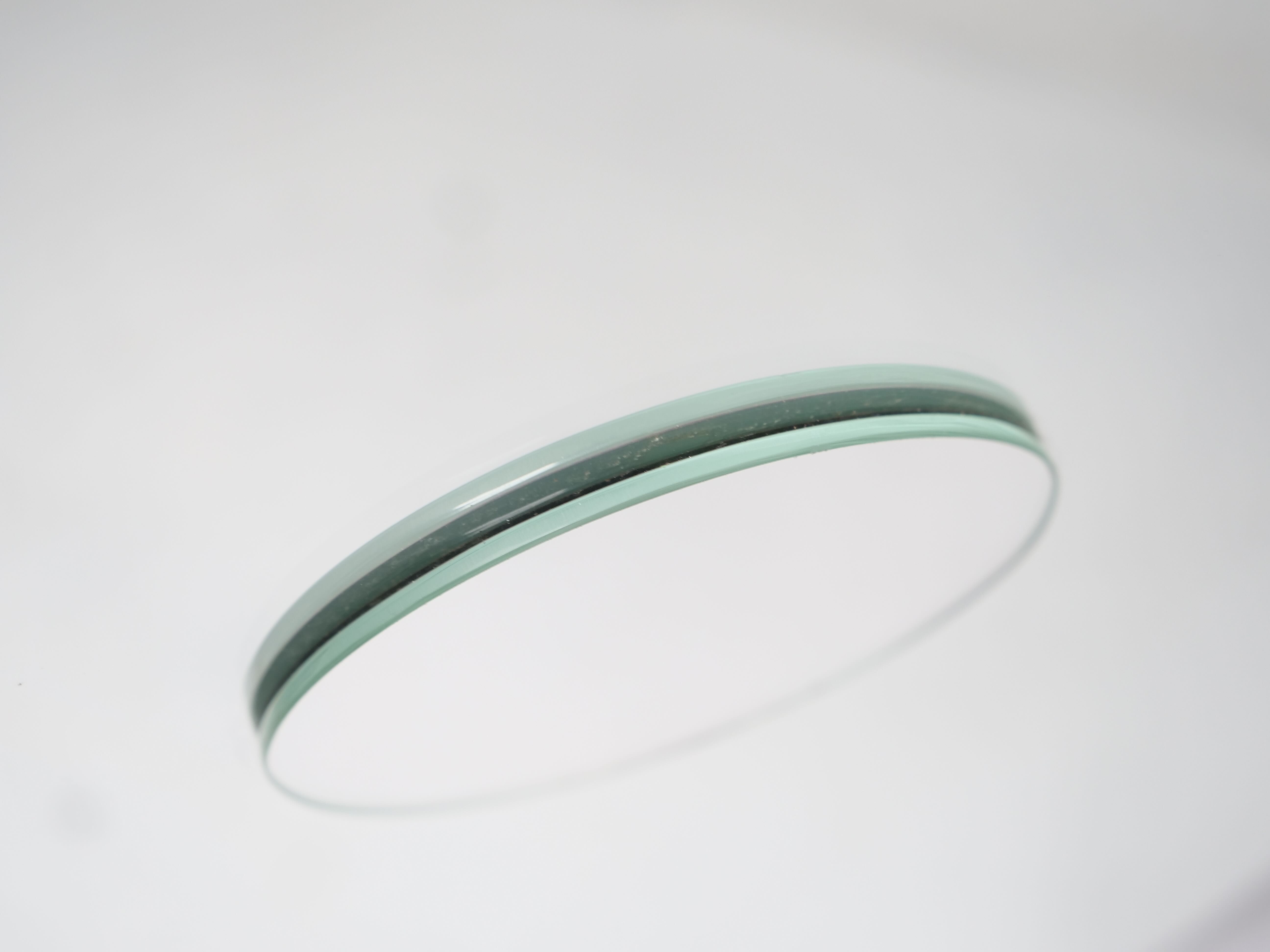 large decorative relief mirror 1980