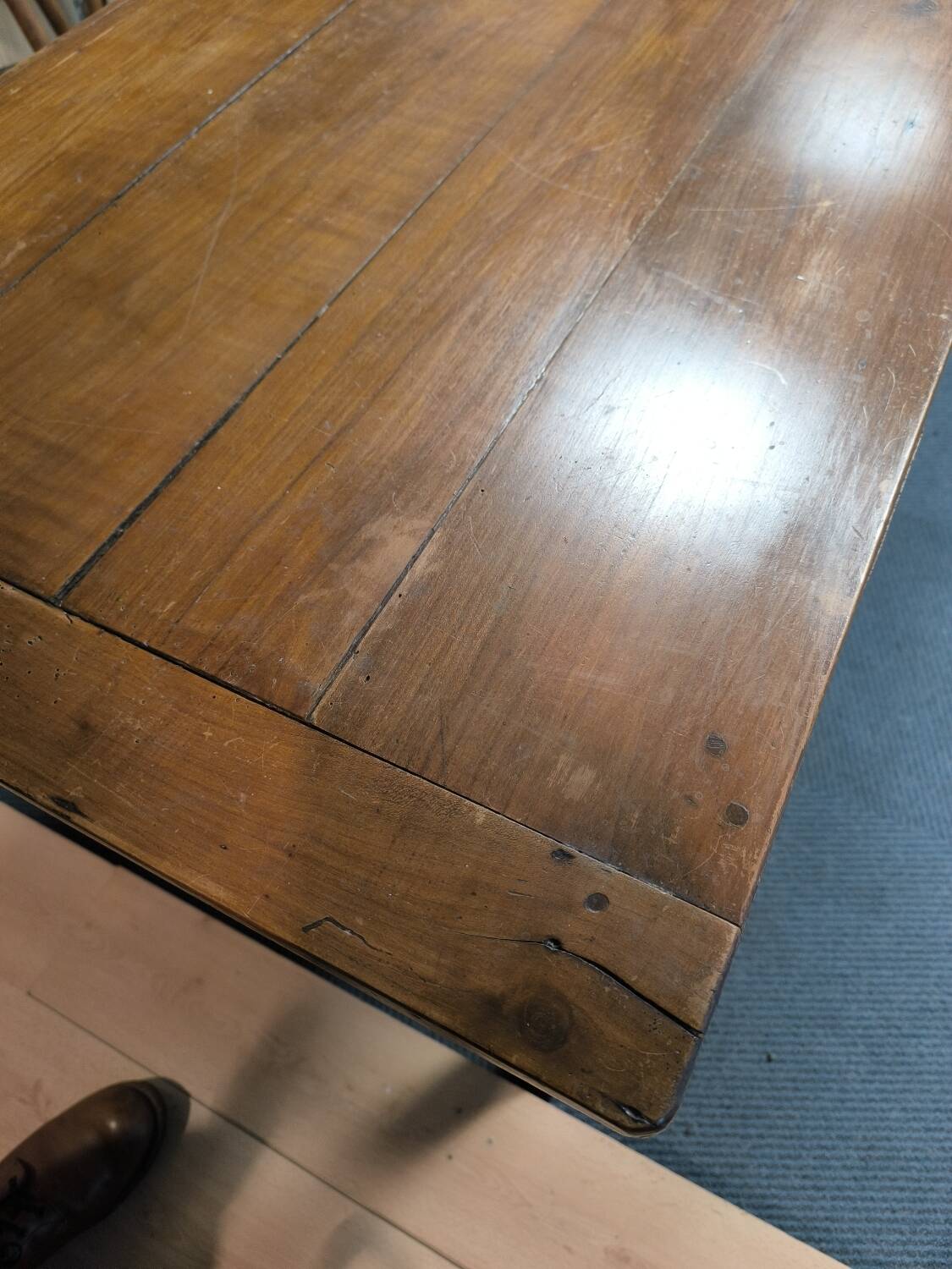Large convent table circa 1900