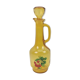 Vintage decanter in cherry yellow glass