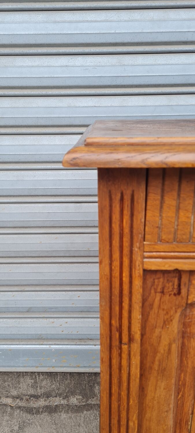 Oak art deco sideboard