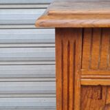 Oak art deco sideboard