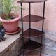 Etagere d’angle vintage 1960 formica 4 plateaux
