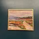 Original Swedish Oil on Canvas – “Coastal Landscape” by Gunnar Stenqvist