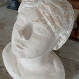 Plaster bust