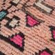 Pink Vintage Moroccan Rug 176 x 259 cm - Berber Rug Handmade - Wool Rug