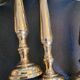 Antique brass curtain tiebacks - Set of 4