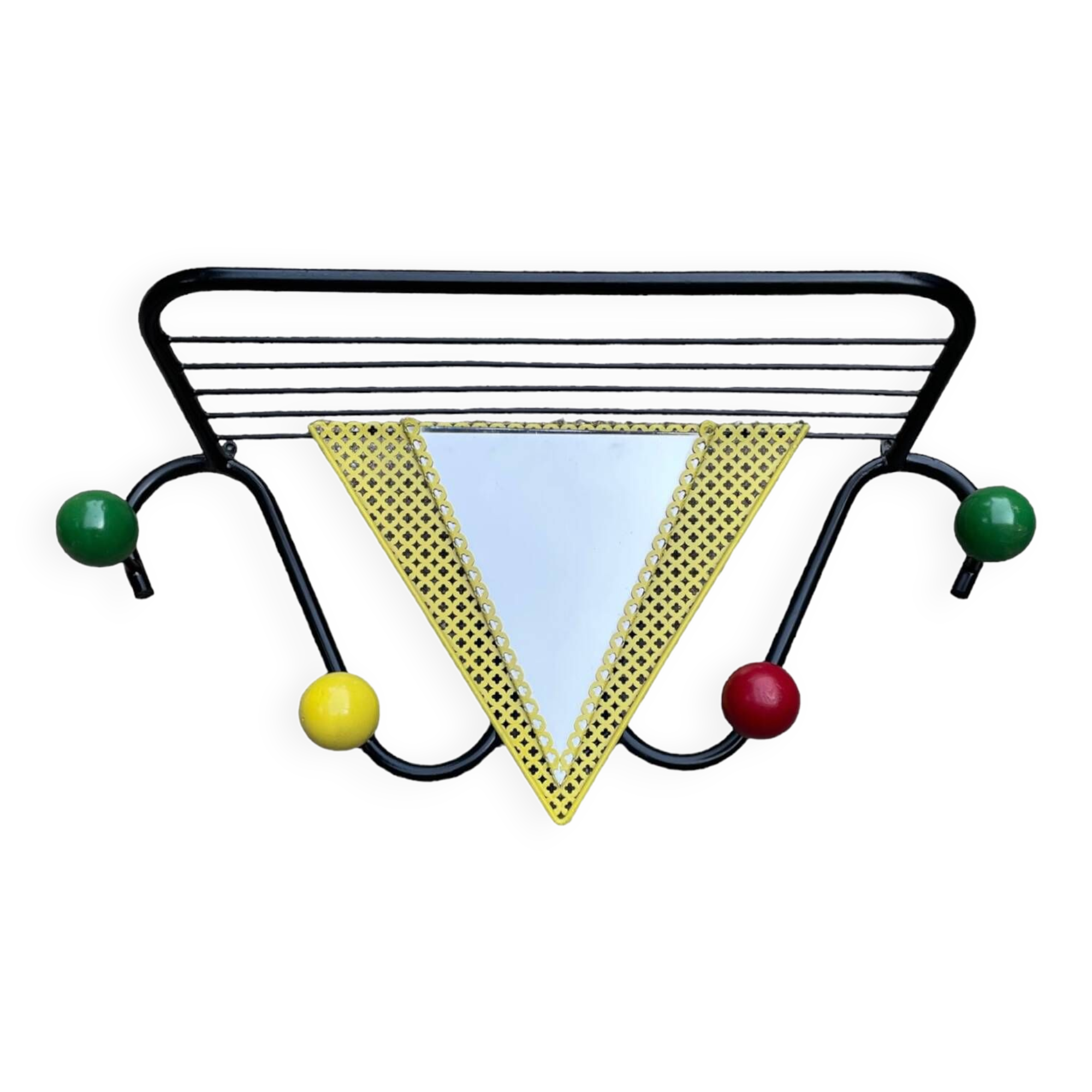 Matégot vintage wall coat rack