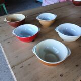5 bols anciens Émile Henry
