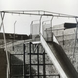 Photography children's playground. nineties