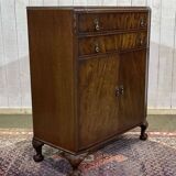 English mahogany sideboard from the 1930s with 2 drawers