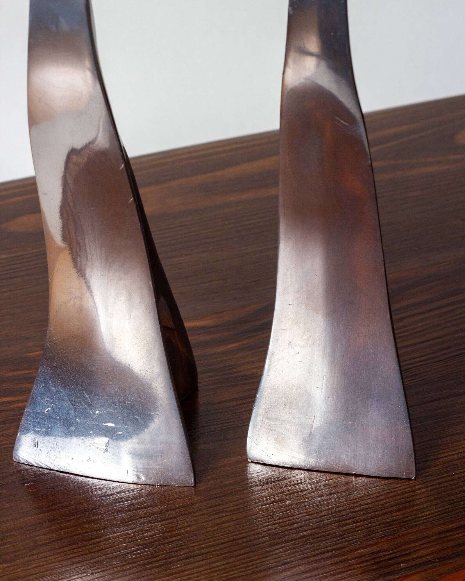 Pair of candle holders #Arclumis / Matthiew Hilton for SCP England / 80s