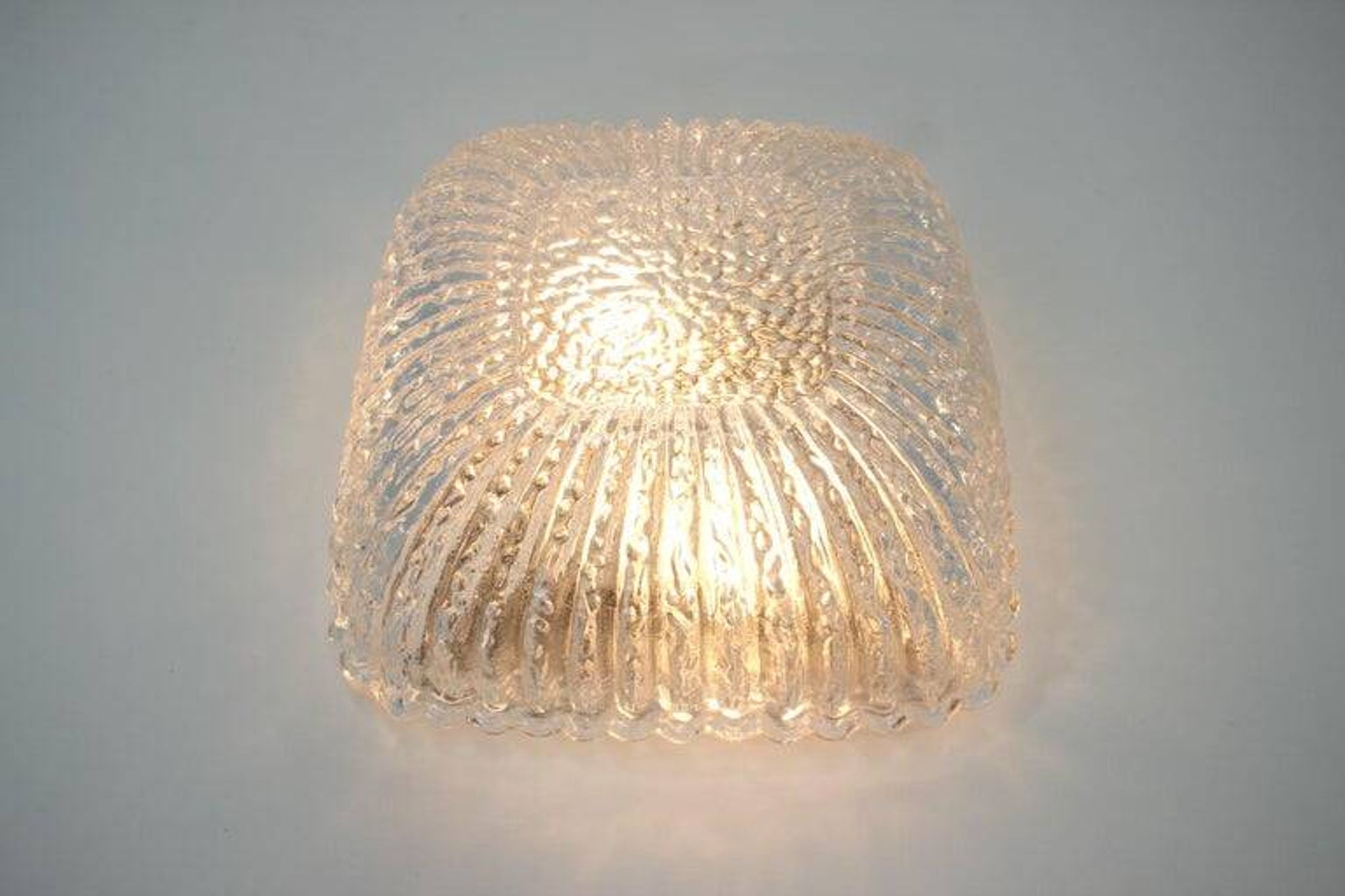 Midcentury Design Wall or Ceiling Lamp, Flush Mount, Limburg, 1970s