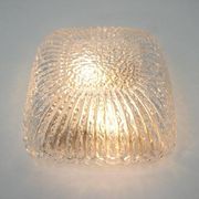 Midcentury Design Wall or Ceiling Lamp, Flush Mount, Limburg, 1970s