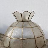 Suspension in mother-of-pearl and lotus brass 1950