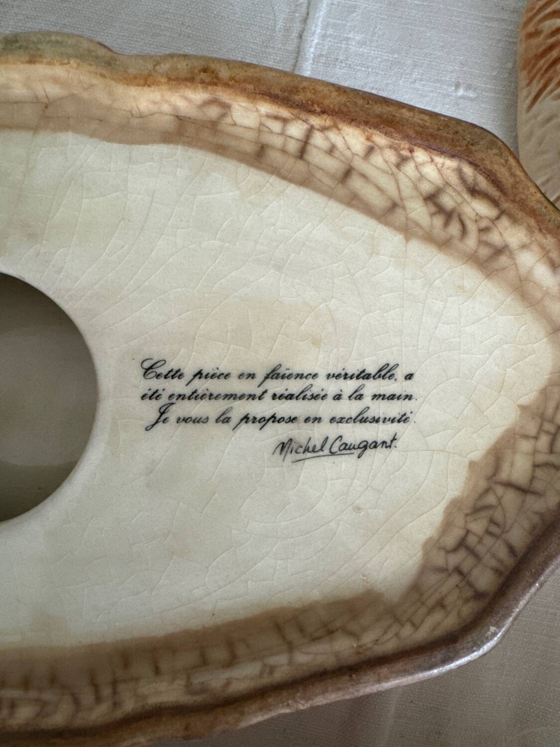 Zoomorphic ceramic
