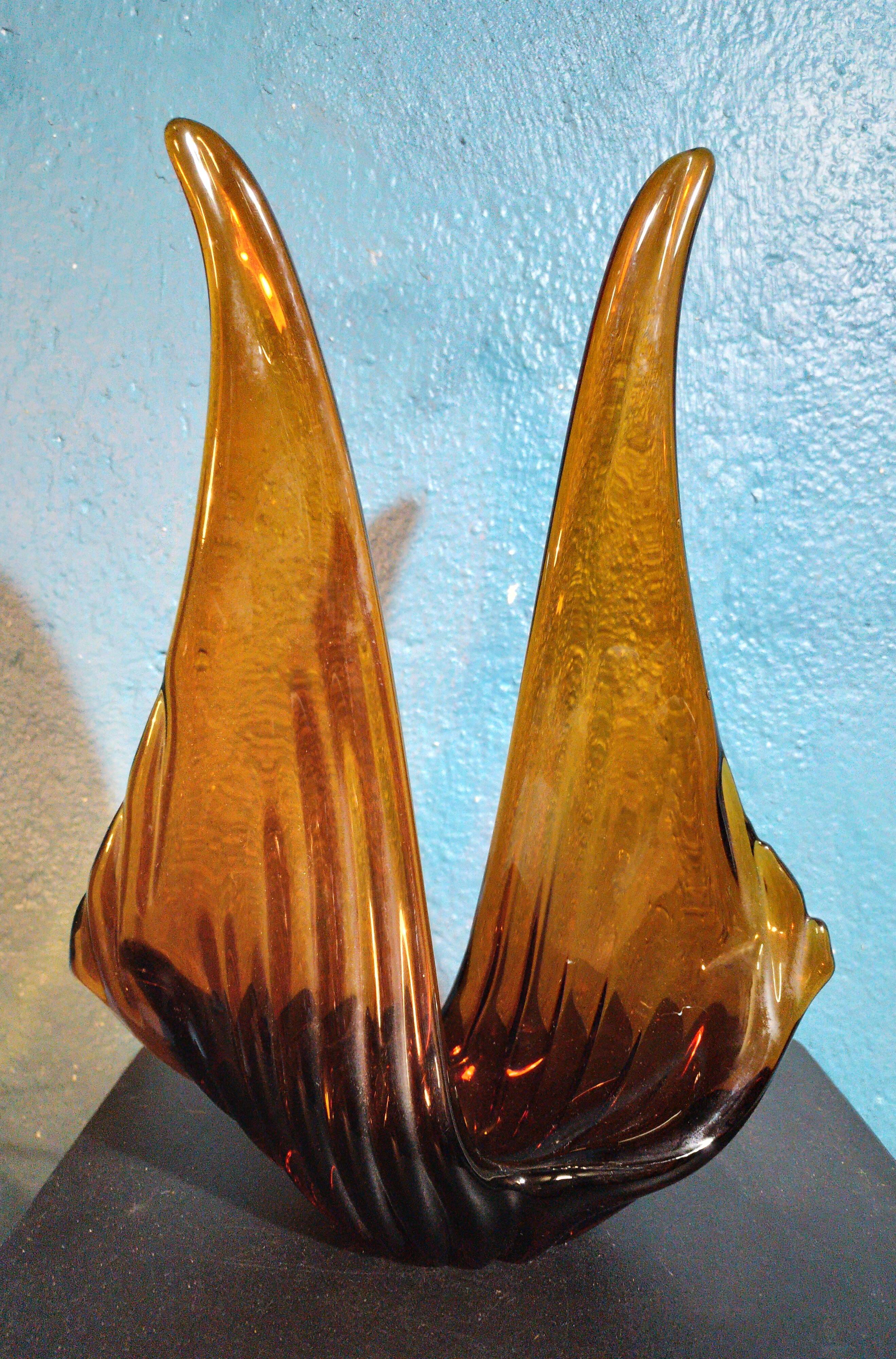 Centre de table "Voilier" 1970s