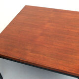 1960s coffee table in teak and metal