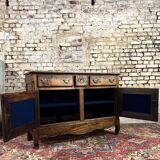 Buffet In Natural Wood Regional Work in Louis XV Style from the 19th Century