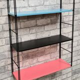 String style shelf 1960 to 70, metal h60x48x17 normal wear marks