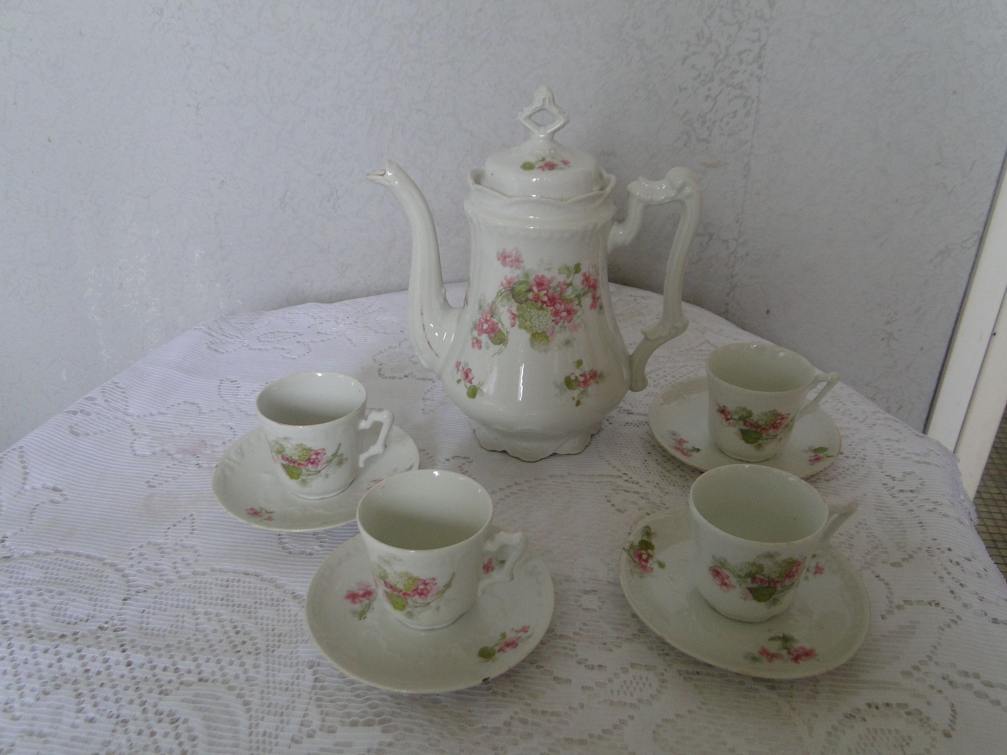Service à café en porcelaine Limoges