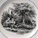 Série complète 12 assiettes Digoin Sarreguemines – Les 12 mois (1900-1920)
