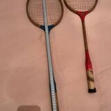 Vintage snowshoes decoration