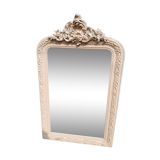 Miroir ancien en bois sculpté