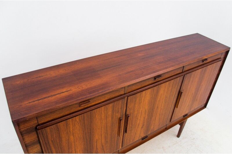 Rosewood highboard, Denmark, 1960s