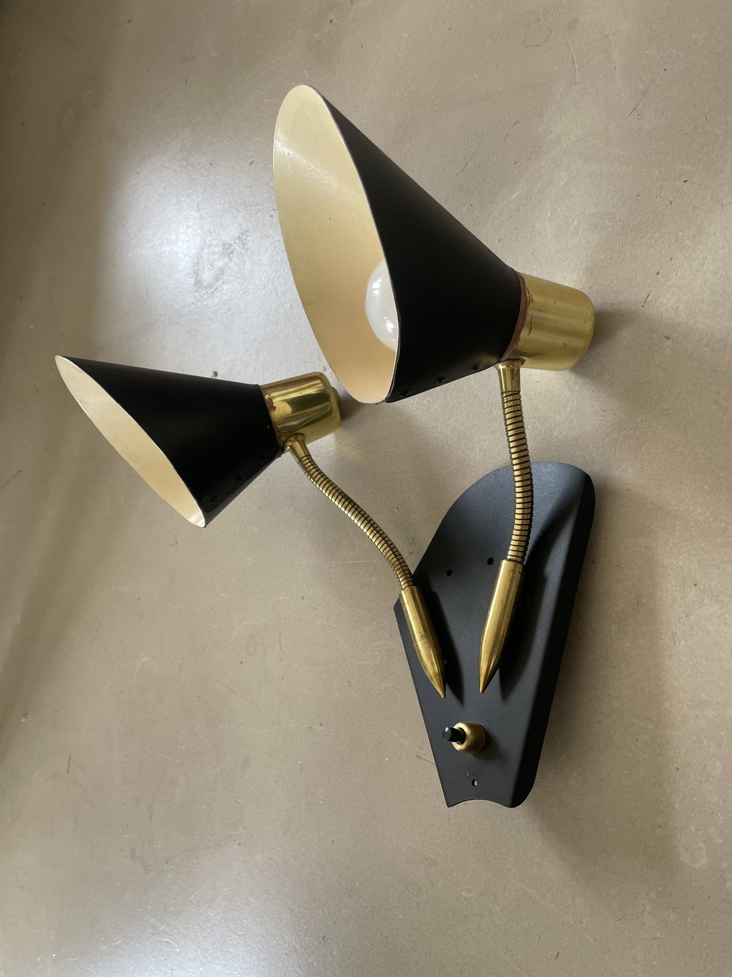 50s wall light