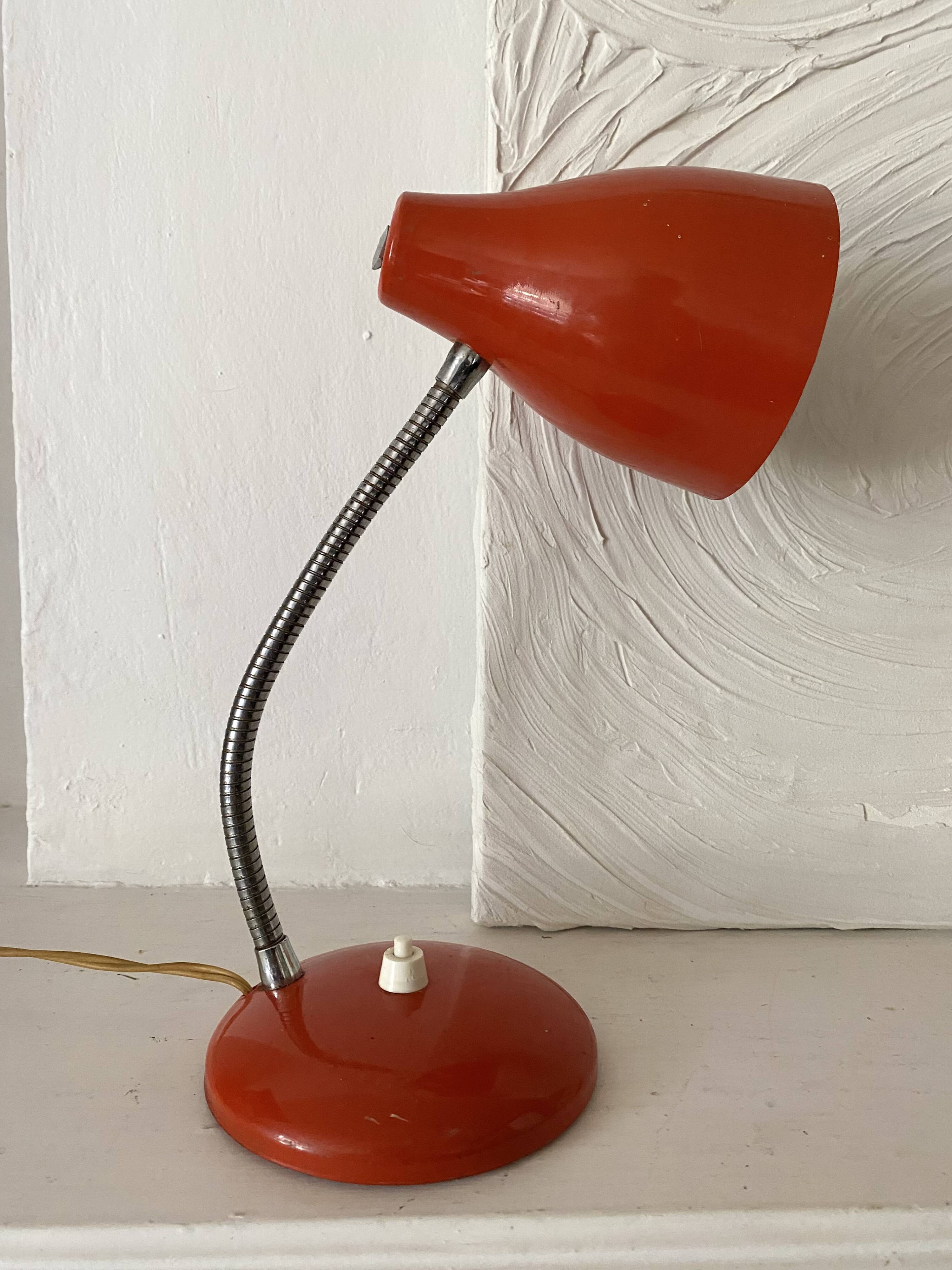 60s casserole lamp