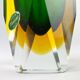 Vintage Italian Sommerso Glass Vase, Murano, 1970s