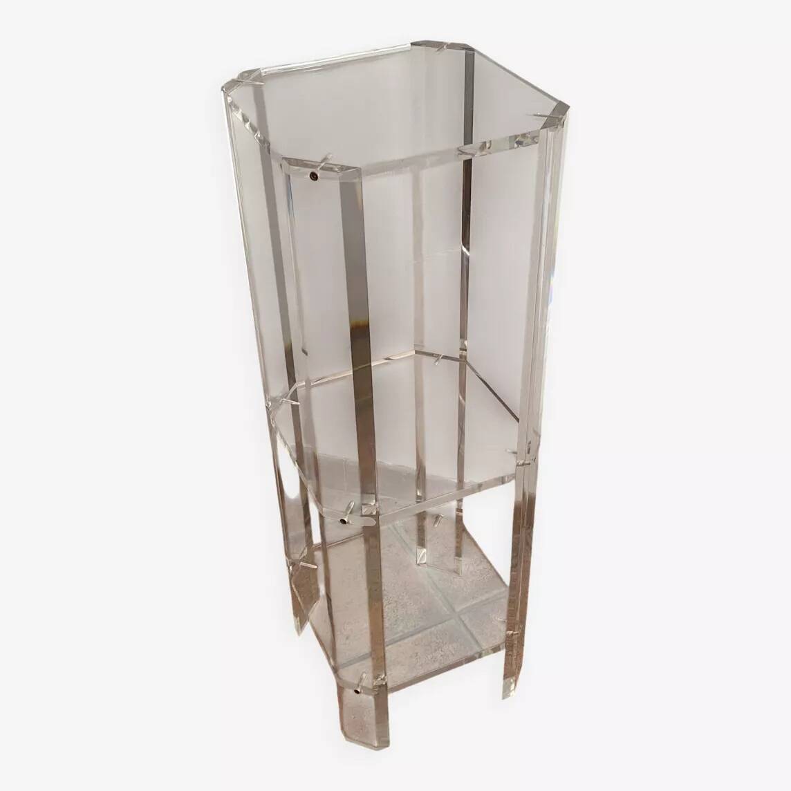 Console Salsa par David Lange 1980. 90x30x30.